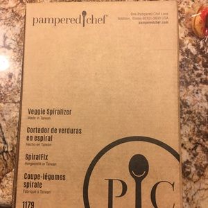 Pampered chef veggie spiralizer